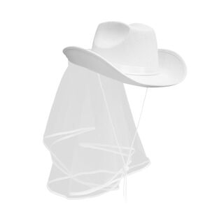White  Wedding Hat